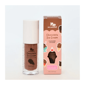 Natural Kids Lip Gloss Wands - Chocolate Ice Cream - Bimbo Concept