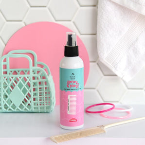 Natural Plant Based Alcohol Free Hair Spray in Calming Lavender and Fresh Lime 200ml - Bimbo Concept