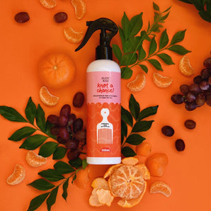 Natural Plant Based Hair Detangler in Mandarin and Grape 250ml - Bimbo Concept