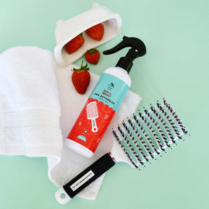 Natural Plant Based Hair Detangler in Strawberry 250ml - Bimbo Concept