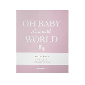 Photo Album - Baby it's a Wild World Pink - Bimbo Concept