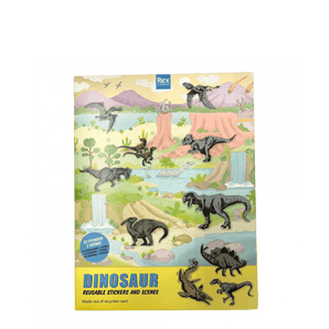 Prehistoric Land Reusable Stickers And Scenes - Bimbo Concept