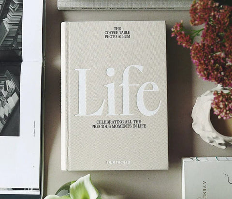 Photo Book - Life, Beige