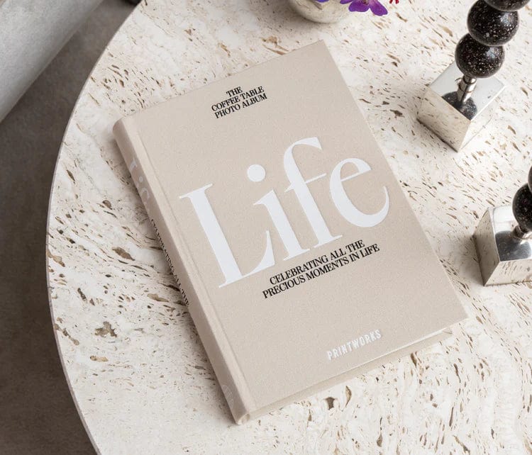 Photo Book - Life, Beige