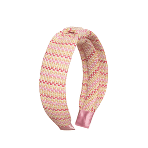 Raffia Stripe Headband - Bimbo Concept