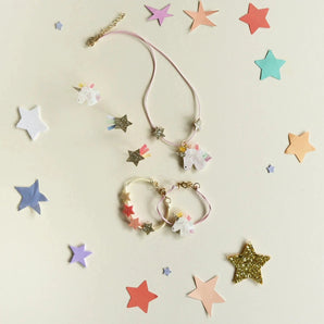 Rainbow Unicorn Bracelet Set - Bimbo Concept
