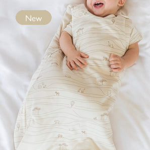 Reversible Sleeping Bag 0.5 TOG Safari Sand - Bimbo Concept