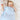 Reversible Sleeping Bag 0.5 TOG Seashell Blue - Bimbo Concept