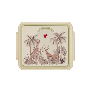 Roaring Jungle Lunch Box with thermal food jar - Bimbo Concept