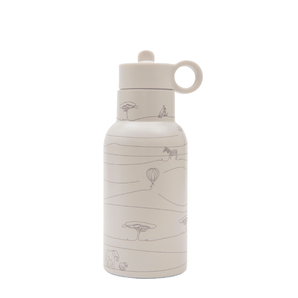 Safari Insulated Drinking Bottle 350ML - Sand - Bimbo Concept