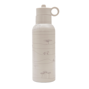 Safari Insulated Drinking Bottle 500ML - Sand - Bimbo Concept