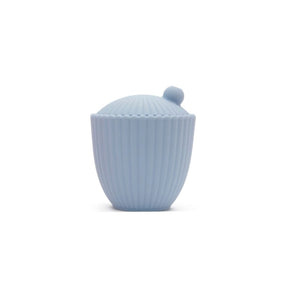 Seashell Cup with Lid - Blue - Bimbo Concept