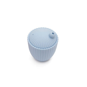 Seashell Cup with Lid - Blue - Bimbo Concept