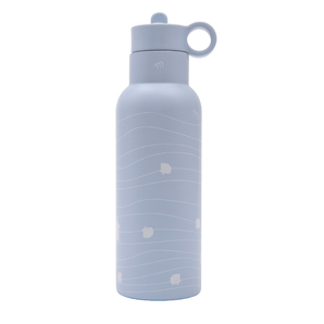 Seashell Insulated Drinking Bottle 500ML - Blue - Bimbo Concept