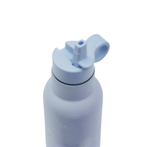 Seashell Insulated Drinking Bottle 500ML - Blue - Bimbo Concept