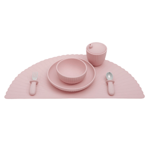 Seashell Mealtime Premium Set - Pink - Bimbo Concept