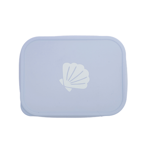 Seashell Silicone Lunch Box - Blue - Bimbo Concept