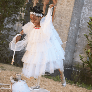 Sequin Tulle Angel Costume - Bimbo Concept