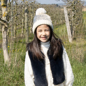 Shimmer Sequin Knitted Hat - Bimbo Concept