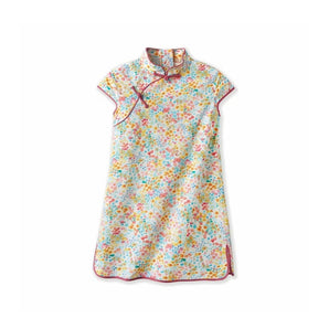Short Sleeve CheongSam - Summer Floral - Bimbo Concept
