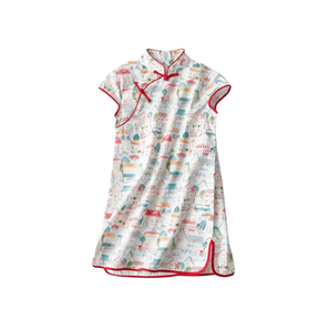 Short Sleeve CheongSam - Village - Bimbo Concept