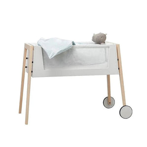 Side by Side bed with mattress in Oak - Bimbo Concept