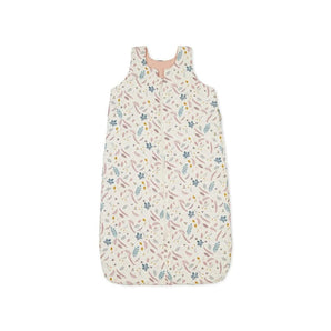 Sleeping Bag 6 - 18 Months - OCS Pressed Leaves Rose - Bimbo Concept