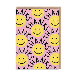 Smiley Faces Thank You Card - Bimbo Concept