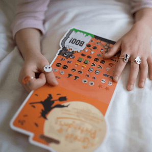 Spooky Wooky Halloween Rings, 1pc. GLOW IN THE DARK - Bimbo Concept