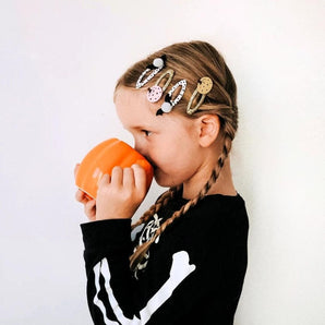 Spotty Pumpkin Clips - Bimbo Concept
