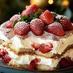 Strawberry Tiramisu Cake Making + Playroom - Bimbo Concept