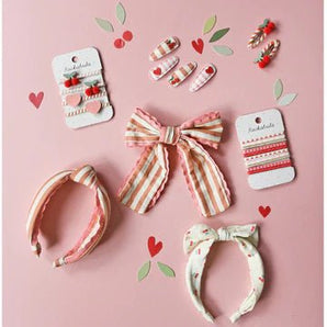 Stripy Scallop Knotted Headband - Bimbo Concept