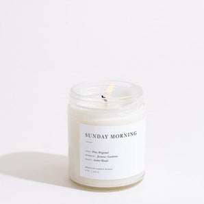Sunday Morning Minimalist Candle - Bimbo Concept
