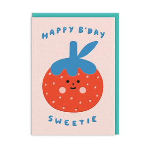 Sweetie Strawberry Birthday Card - Bimbo Concept
