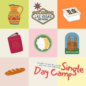 Travel Around the World Summer Camp | Jun 30 - Jul 25 (4 - 6yo) - Bimbo Concept