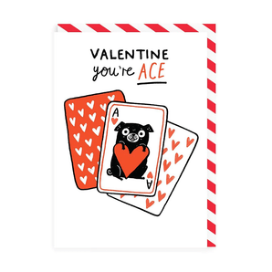 Valentine You're Ace Greeting Card - Bimbo Concept