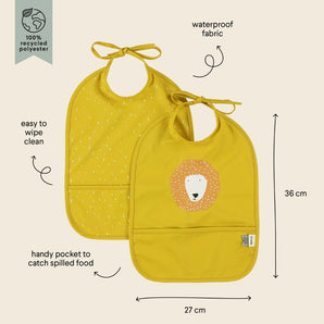 Waterproof bib 2 - pack - Mr. Lion - Bimbo Concept