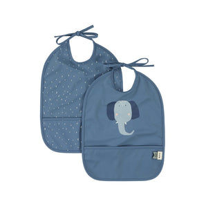 Waterproof bib 2 - pack - Mrs. Elephant - Bimbo Concept