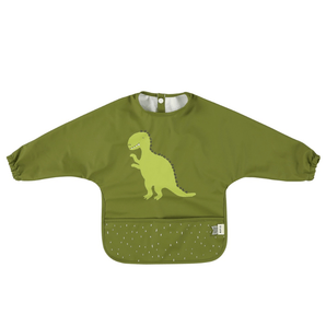 Waterproof Long Sleeve Bib - Mr. Dino - Bimbo Concept