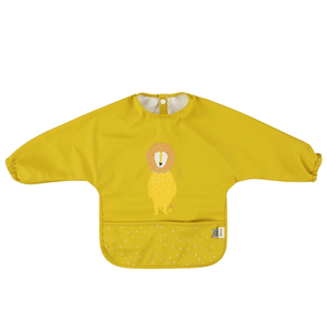 Waterproof Long Sleeve Bib - Mr. Lion - Bimbo Concept
