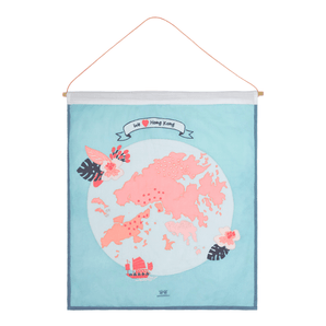 We Love HK Wall Hanger - Bimbo Concept