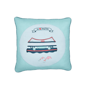 We Love Hong Kong cushion cover - Ferry - Bimbo Concept