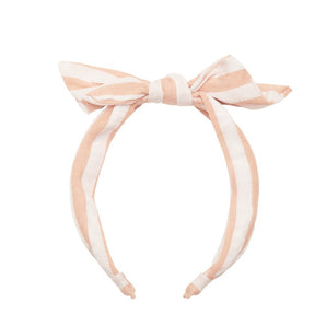 Wide Stripe Tie Headband - Bimbo Concept