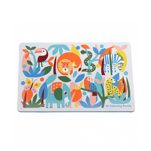 Wild Wonders 36 Colouring Pencils In A Tin - Bimbo Concept