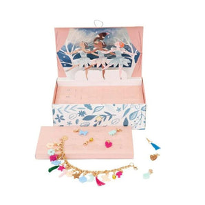 Winter Ballerina Charm Bracelet Advent Calendar Suitcase - Bimbo Concept