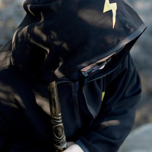 Wizard Cloak with Glasses, Black - Bimbo Concept