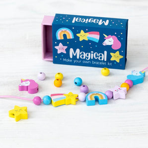 Wooden beads bracelet kit - Magical - Bimbo Concept