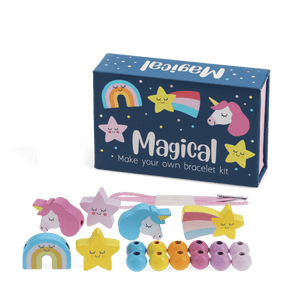Wooden beads bracelet kit - Magical - Bimbo Concept