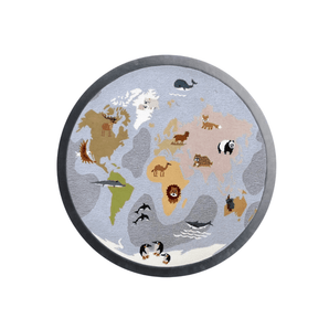 World Map Rug - Bimbo Concept