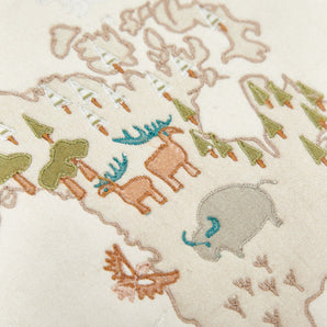 World Map Wall Hanger - Bimbo Concept